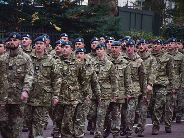 photograph of soldiers in uniform